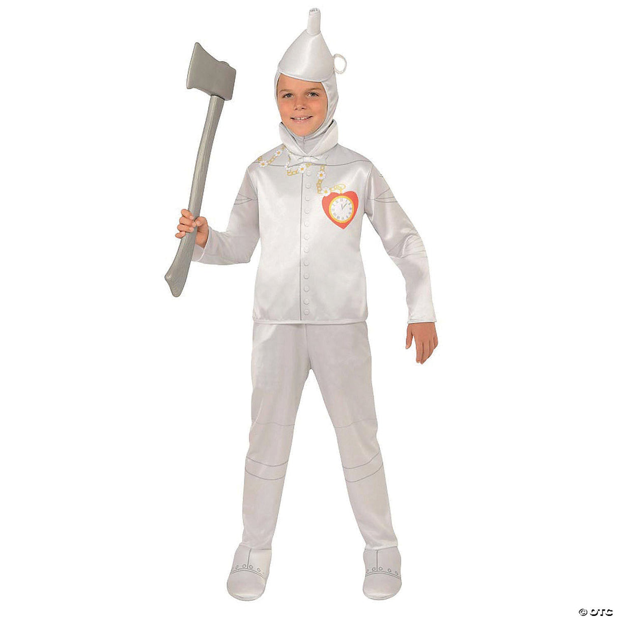 TIN MAN CHILD COSTUME MEDIUM - Kids Halloween Costume Cosplay & Party Outfit