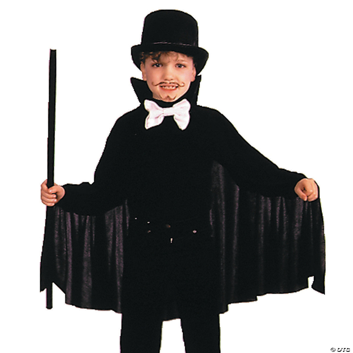 Boy's Black Cape Costume