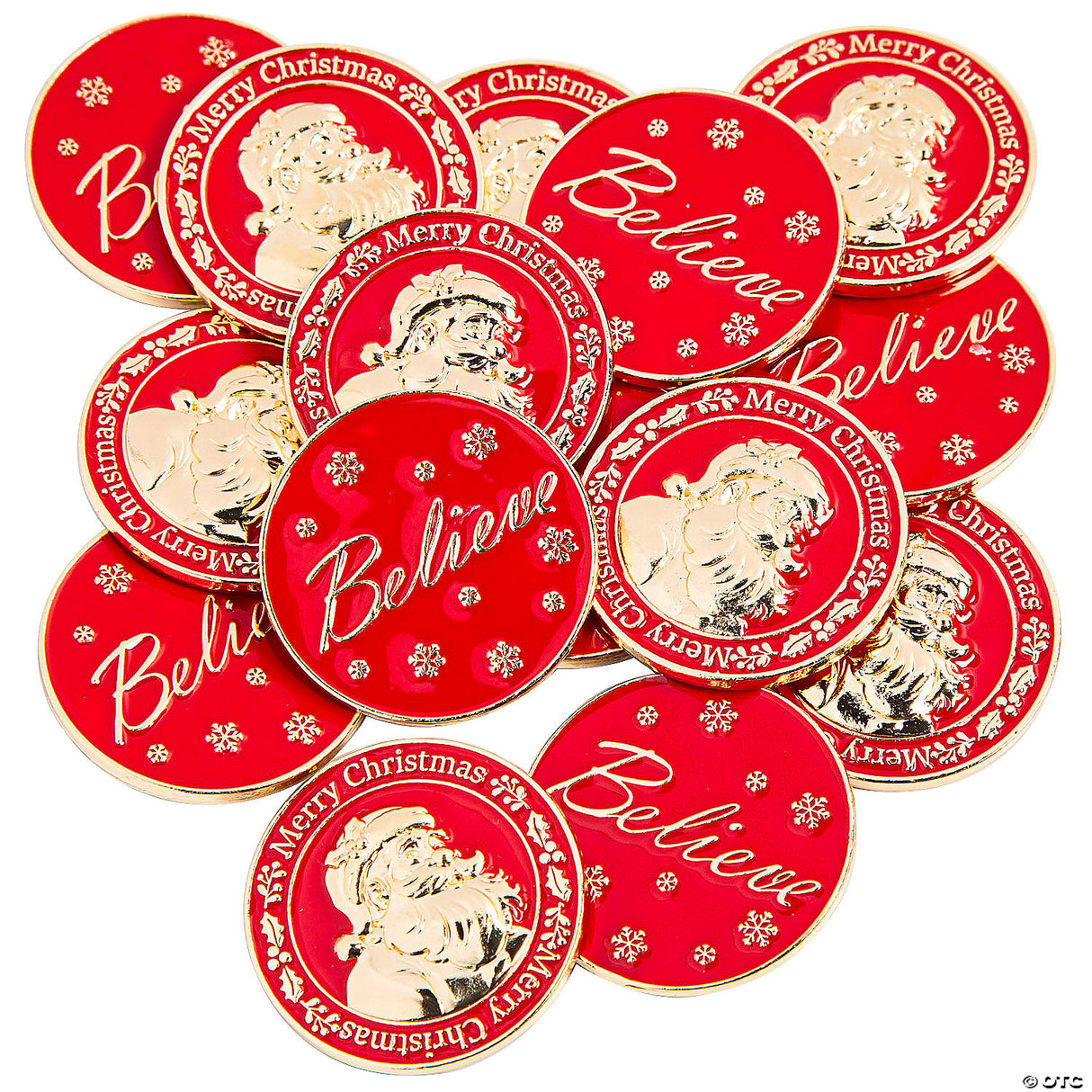 Santa Believe Coins 144pc