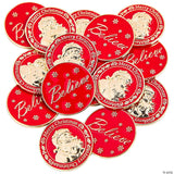 Santa Believe Coins 144pc
