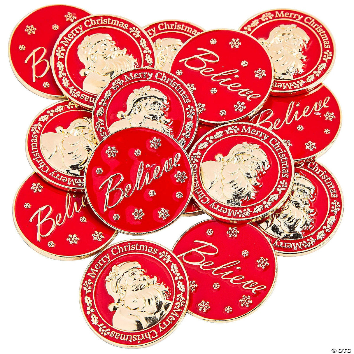 Santa Believe Coins 144pc
