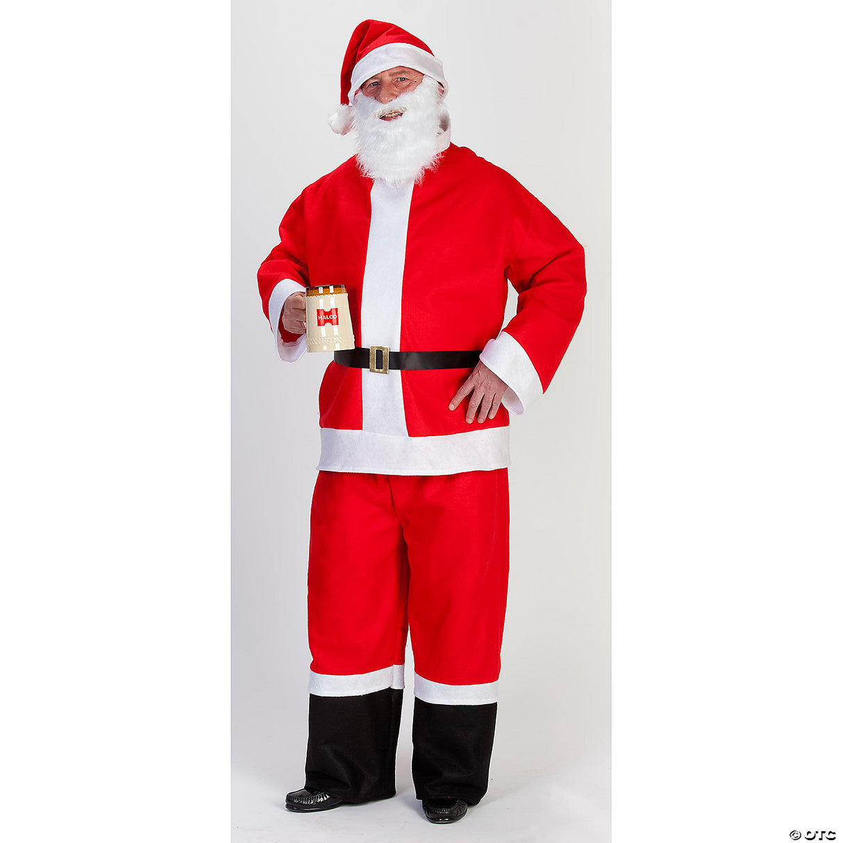 ADLT SALOON SPREE SANTA 5 PC XL