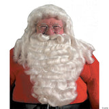 Majestic Santa Wig & Beard With Wired Mustache