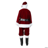 ADLT SANTA SUIT VELVET 2XL