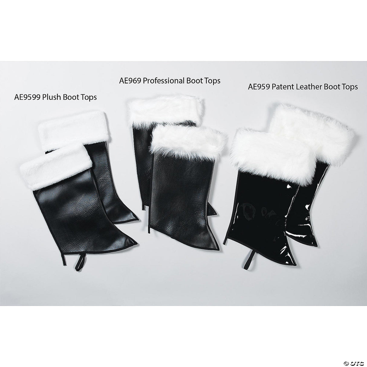 ADLT SANTA BOOT TOPS PRO XL