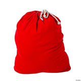 Red Velvet Santa Toy Bag