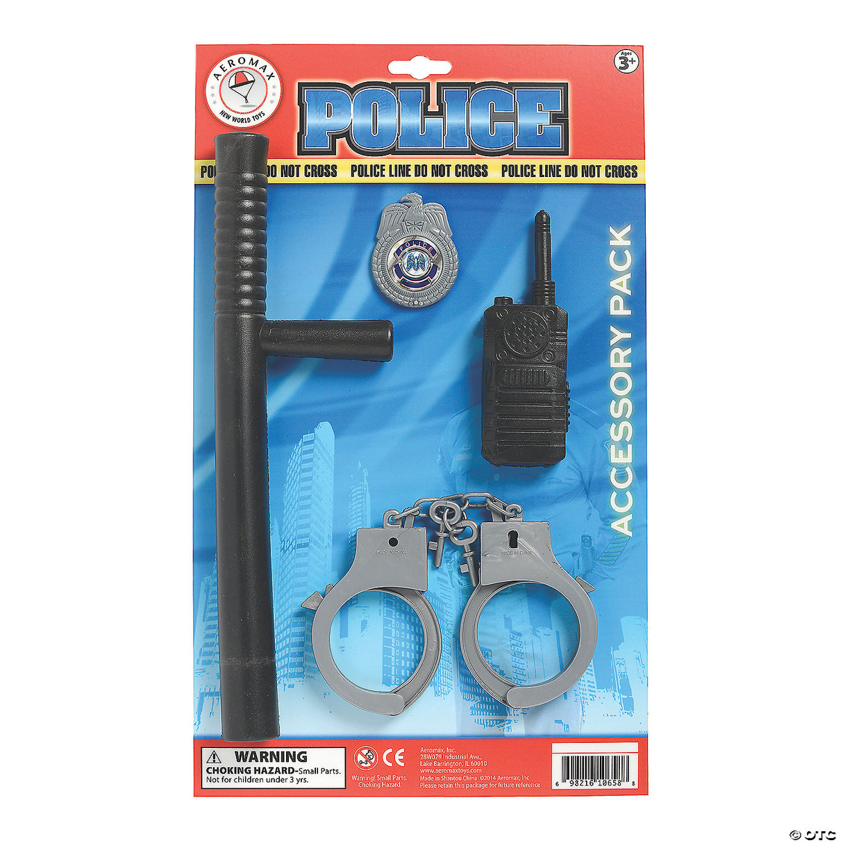 Police Officer Costume Accessory Kit