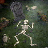 I Told You I Was Sick Tombstone & Skeleton Graveyard Halloween Decorations Set – 24 Pc.