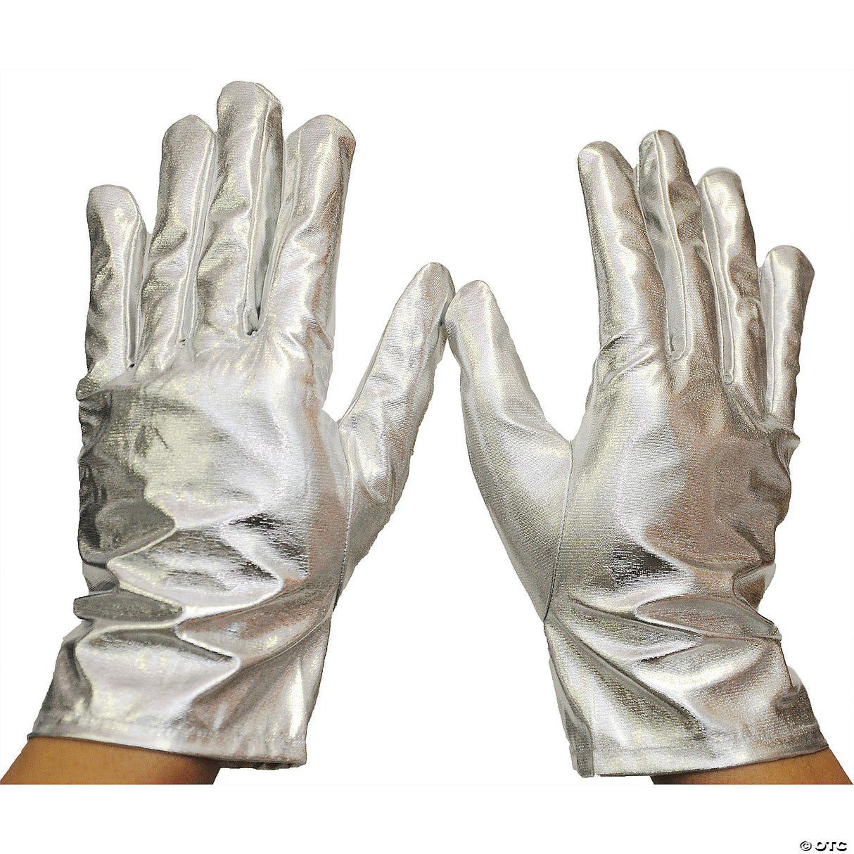 ADULT METALLIC GLOVES-GOLD-ONE SIZE