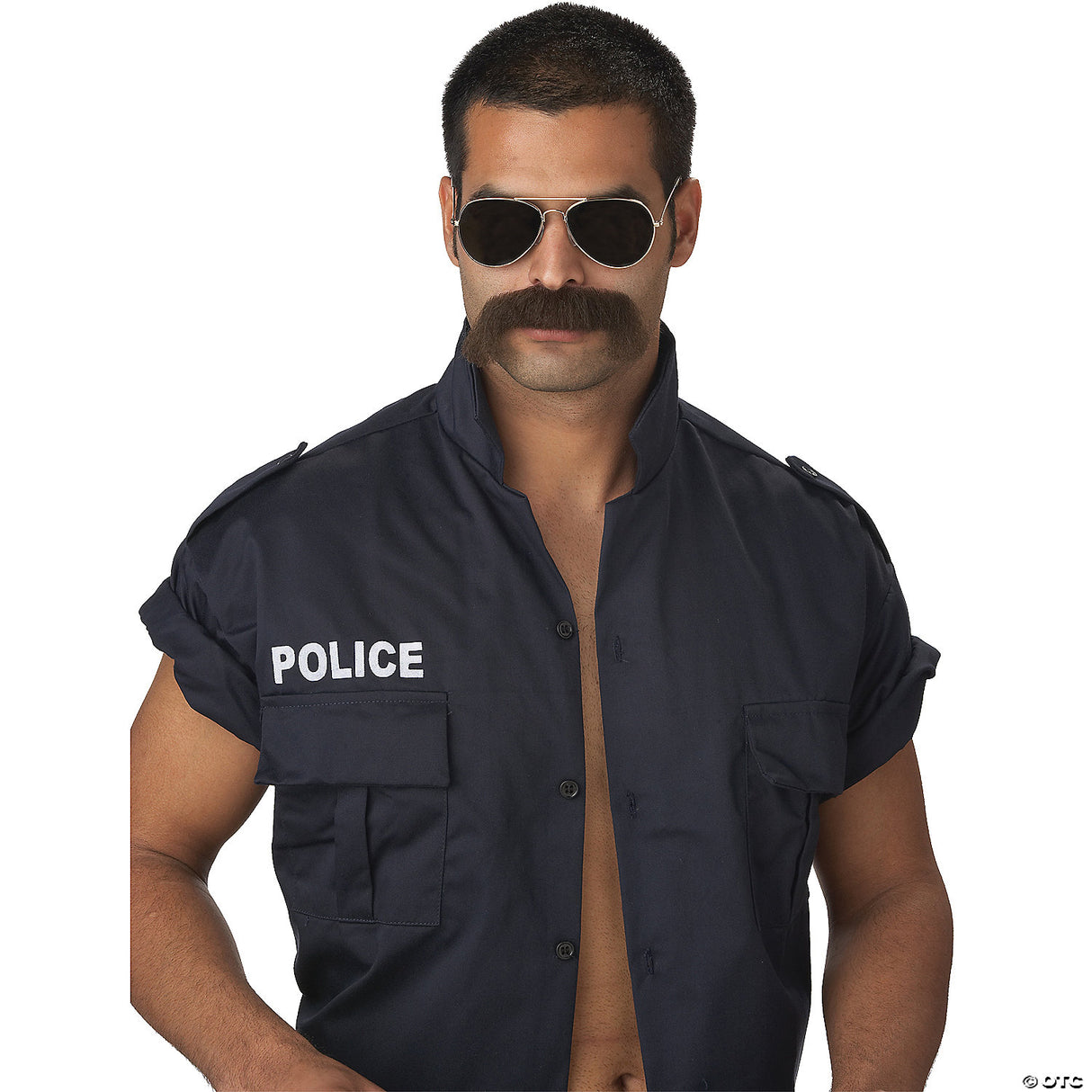 The Man Mustache – Funny Halloween Costume Cosplay Accessory Prop