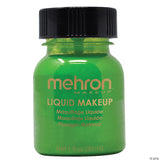 MEHRON LIQUID MAKEUP GREEN 1OZ