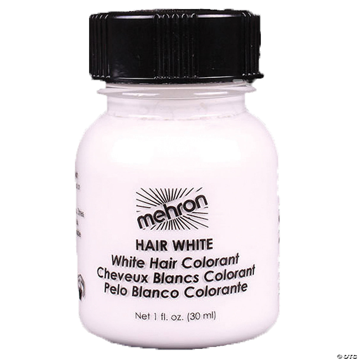 Mehron Hair White: 1oz.