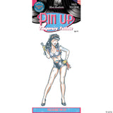 Pin Up Adhesive Tattoo Sexy Mechanic