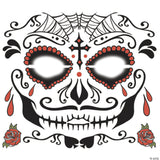 Sugar Man Temporary Face Tattoo