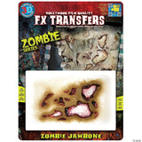 Zombie Jawbone Tattoo