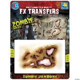 Zombie Jawbone Tattoo