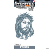 Prison Adhesive Tattoo Jesus