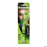 DAYGLO ACID GREEN MAKEUP FACE
