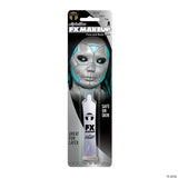 METALLIC SILVER MAKEUP FACE  B