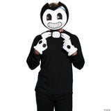 Adult Bendy and the Ink Machine Costume Kit – Horror Game Halloween Cosplay Set
