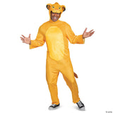 Adults Disney's Lion King Simba Jumpsuit Costume - Small/medium 38-40