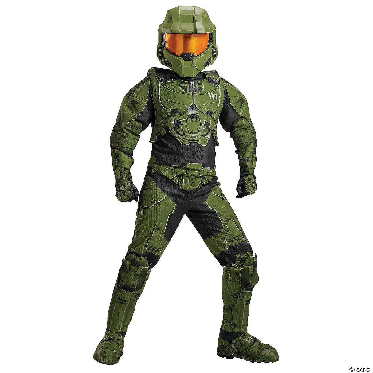 MASTER CHIEF INFINITE CHLD 7-8 - Kids Halloween Costume Cosplay & Party Outfit