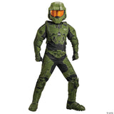 MASTER CHIEF INFINITE CHLD 7-8 - Kids Halloween Costume Cosplay & Party Outfit