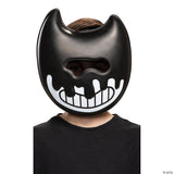 Kid’s Bendy And The Ink Machine Ink-demon Half Mask - Halloween Mask Costume Acc