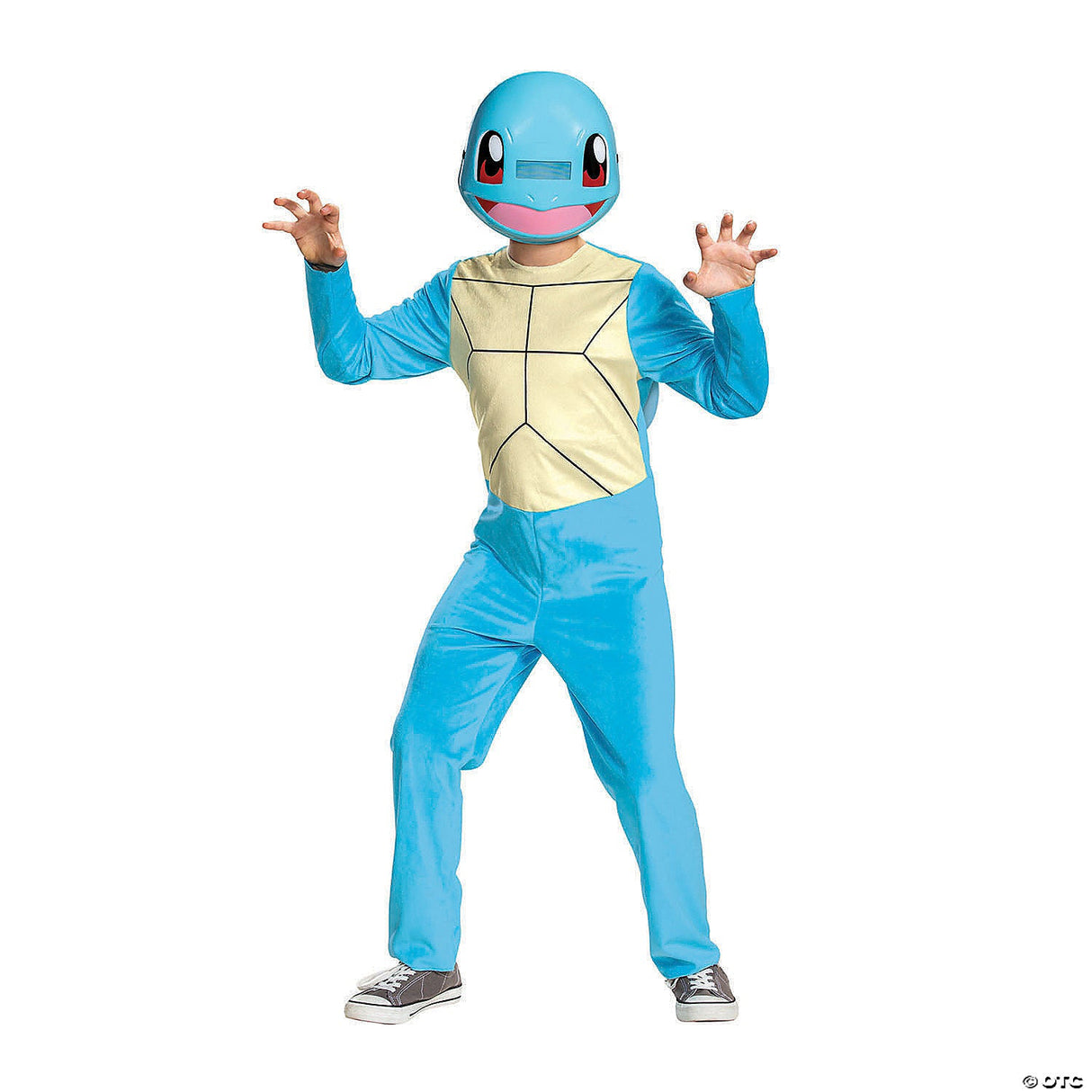 BOY'S SQUIRTLE CLASSIC CSTM 7-8 - Kids Halloween Costume Dress Up Party