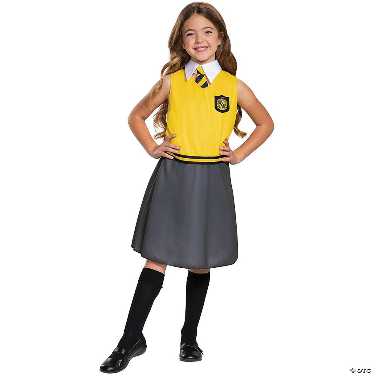 GR HUFFLEPUFF DRESS CLSSC CSTM 4-6X