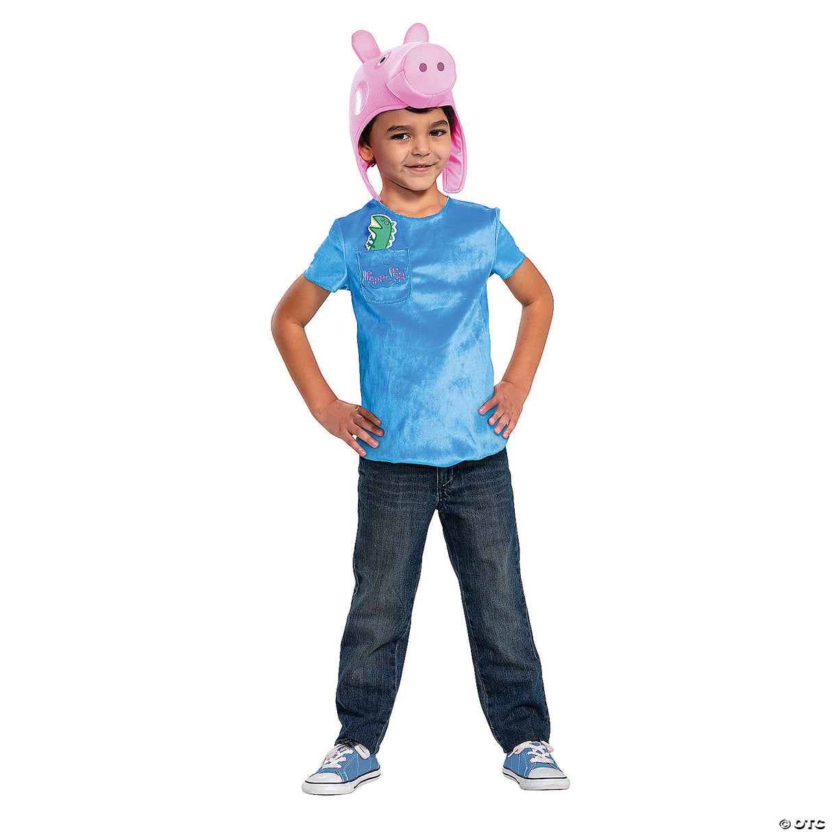 Toddler Classic Peppa Pig George Costume - Medium