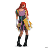 Adult Sassy Sally Costume – Nightmare Before Christmas Disney Halloween Out 8-10