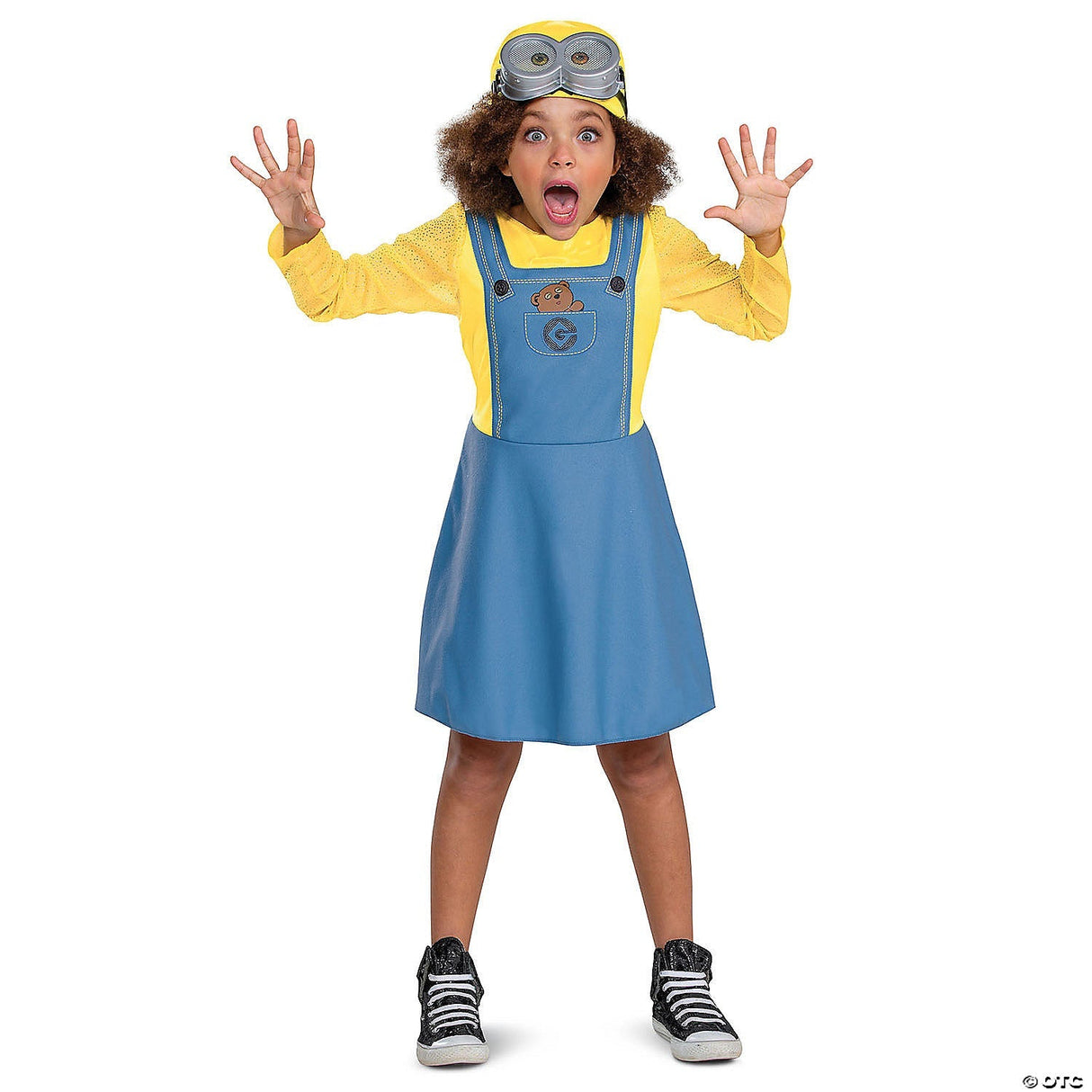 Girl's Minions™ Bob Costume - Large 10-12