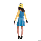 Women's Deluxe Minions™ Stuart Costume - Small 4-6