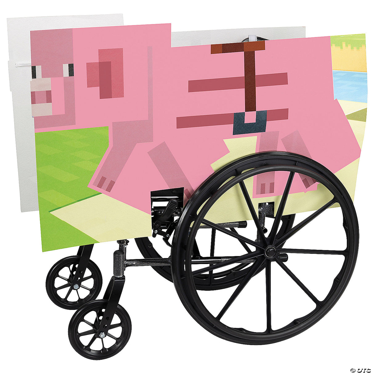 Minecraft Pig Adaptive Wheelchair Cover Costume