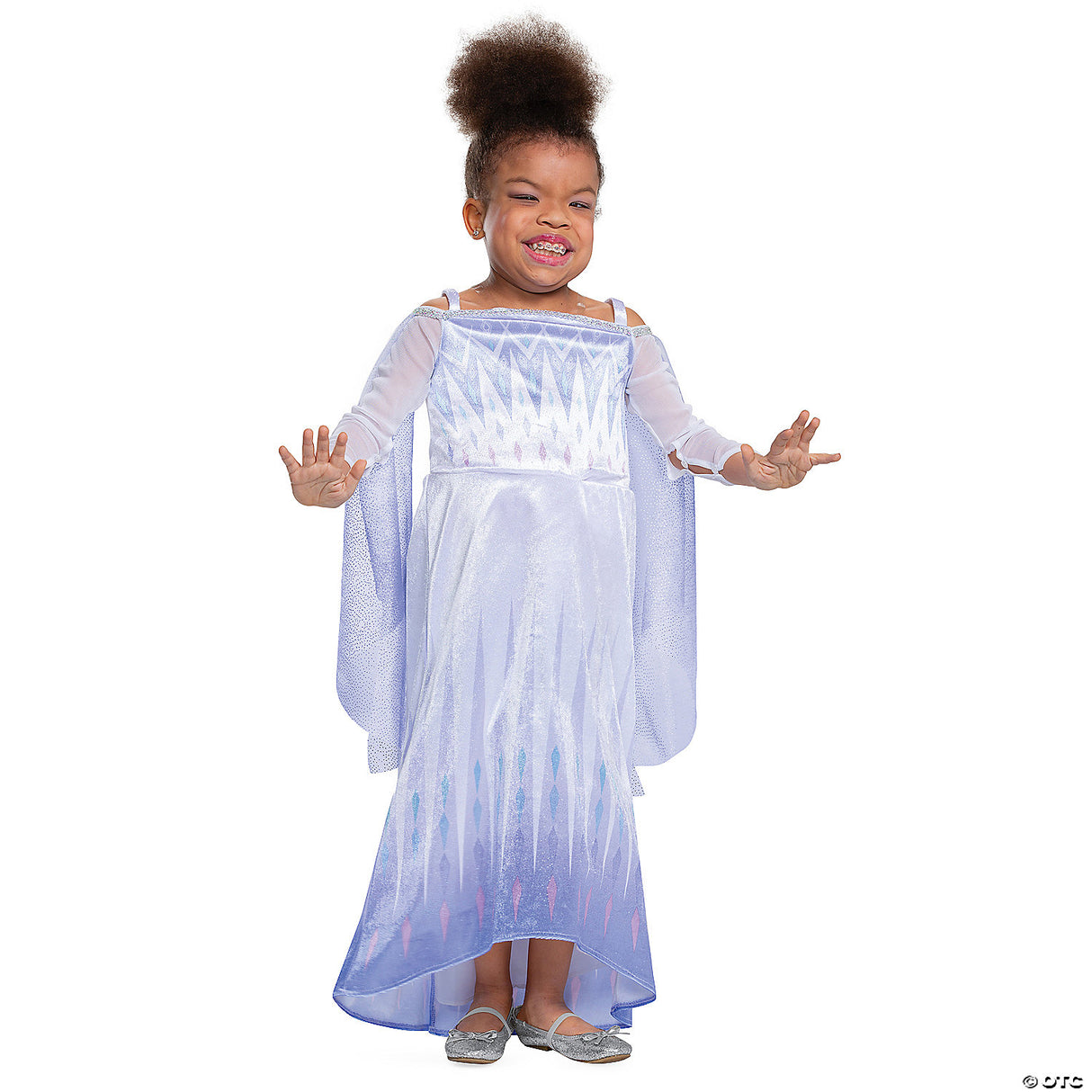 Kid's Frozen Elsa Snow Queen Adaptive Costume - Medium