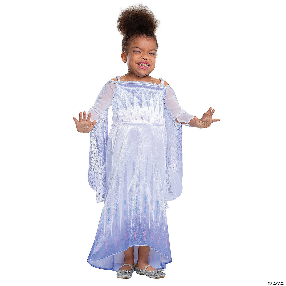 SNOW QUEEN ELSA ADAPTIVE CSTME XS 3T-4T - Toddler Halloween Costume Cosplay - Ba