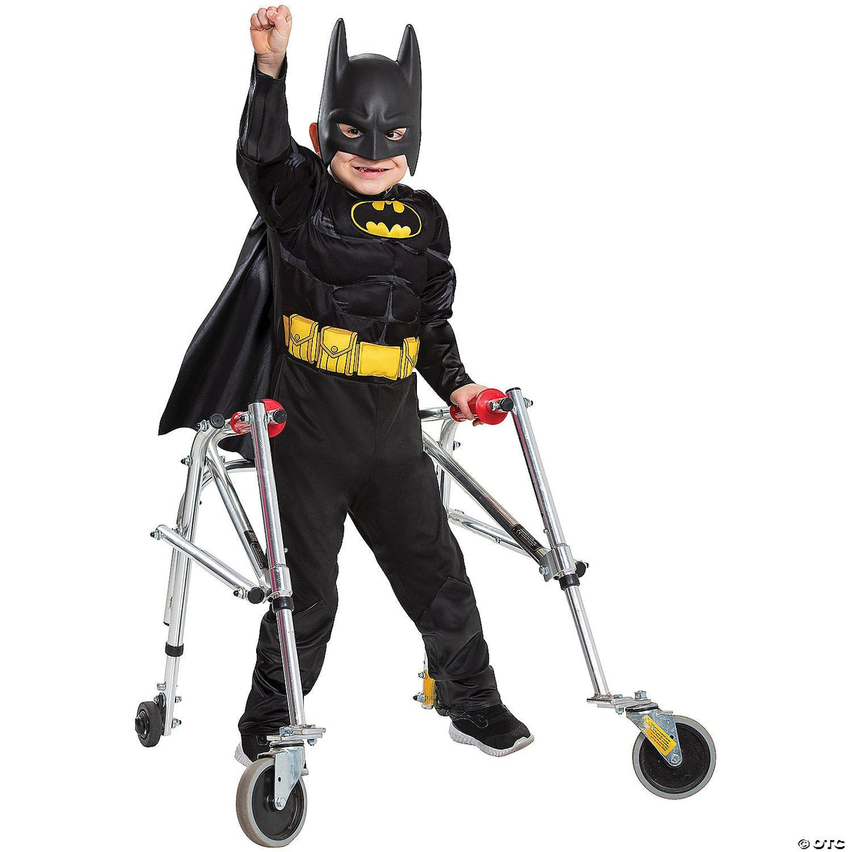 CHILD BATMAN ADAPTIVE COSTUME SM - Kids Halloween Costume Cosplay & Party Outfit