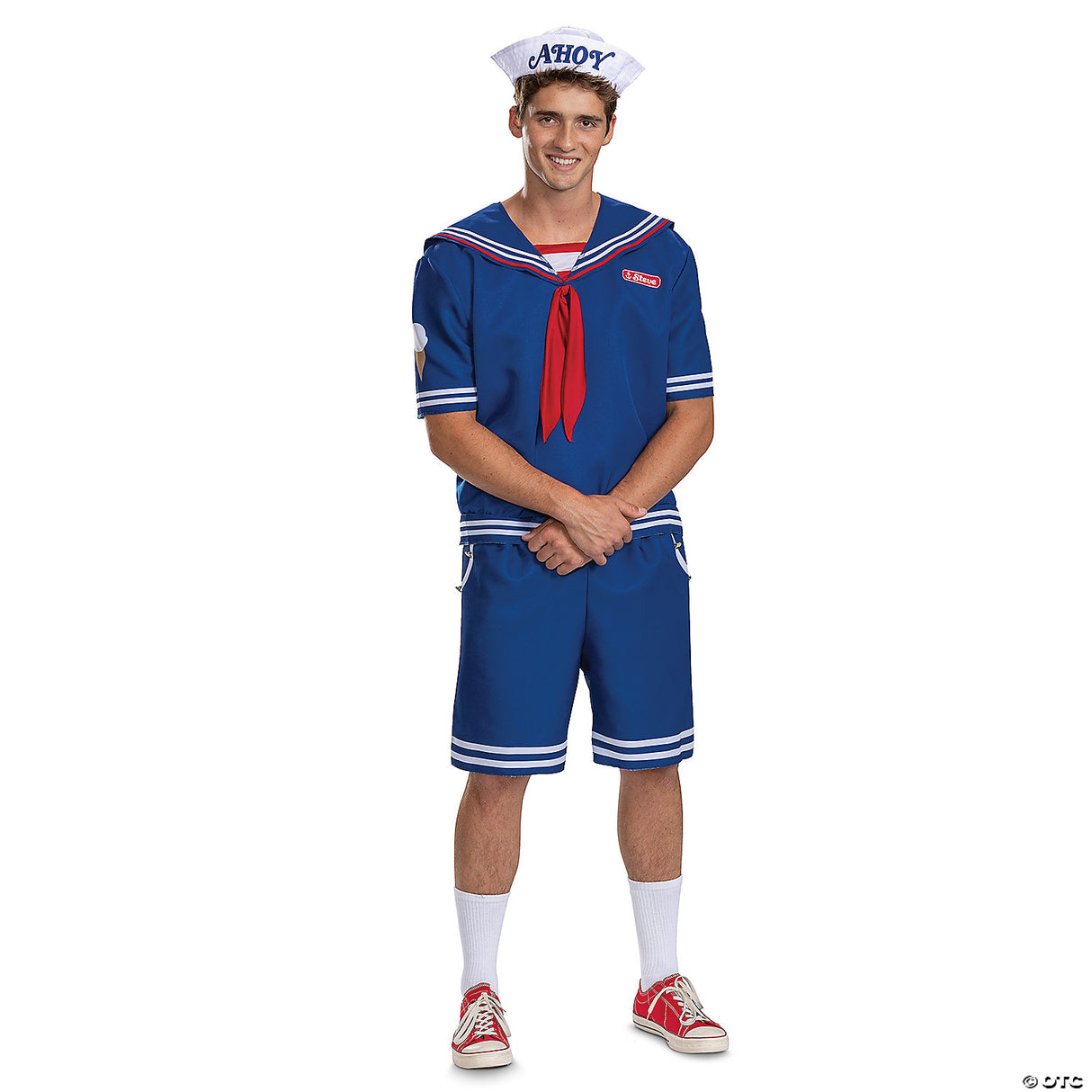 Adults Deluxe Stranger Things™ Steve Scoops Ahoy Costume - Xxl 50-52