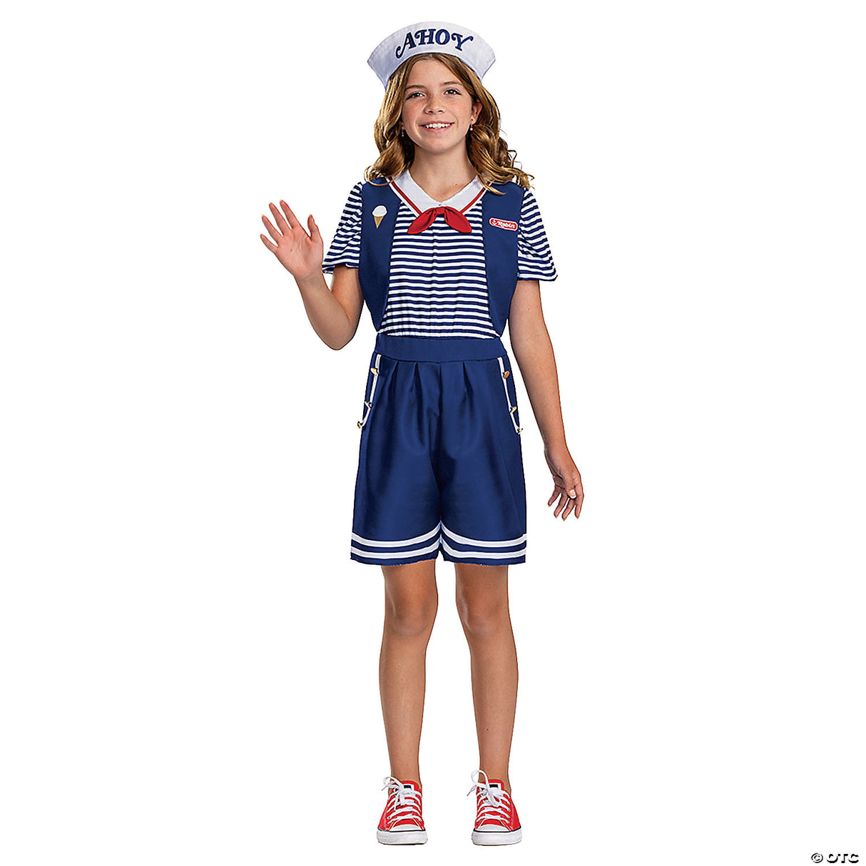 Tween Classic Stranger Things™ Robin Scoops Ahoy Costume - Extra Large 14-16