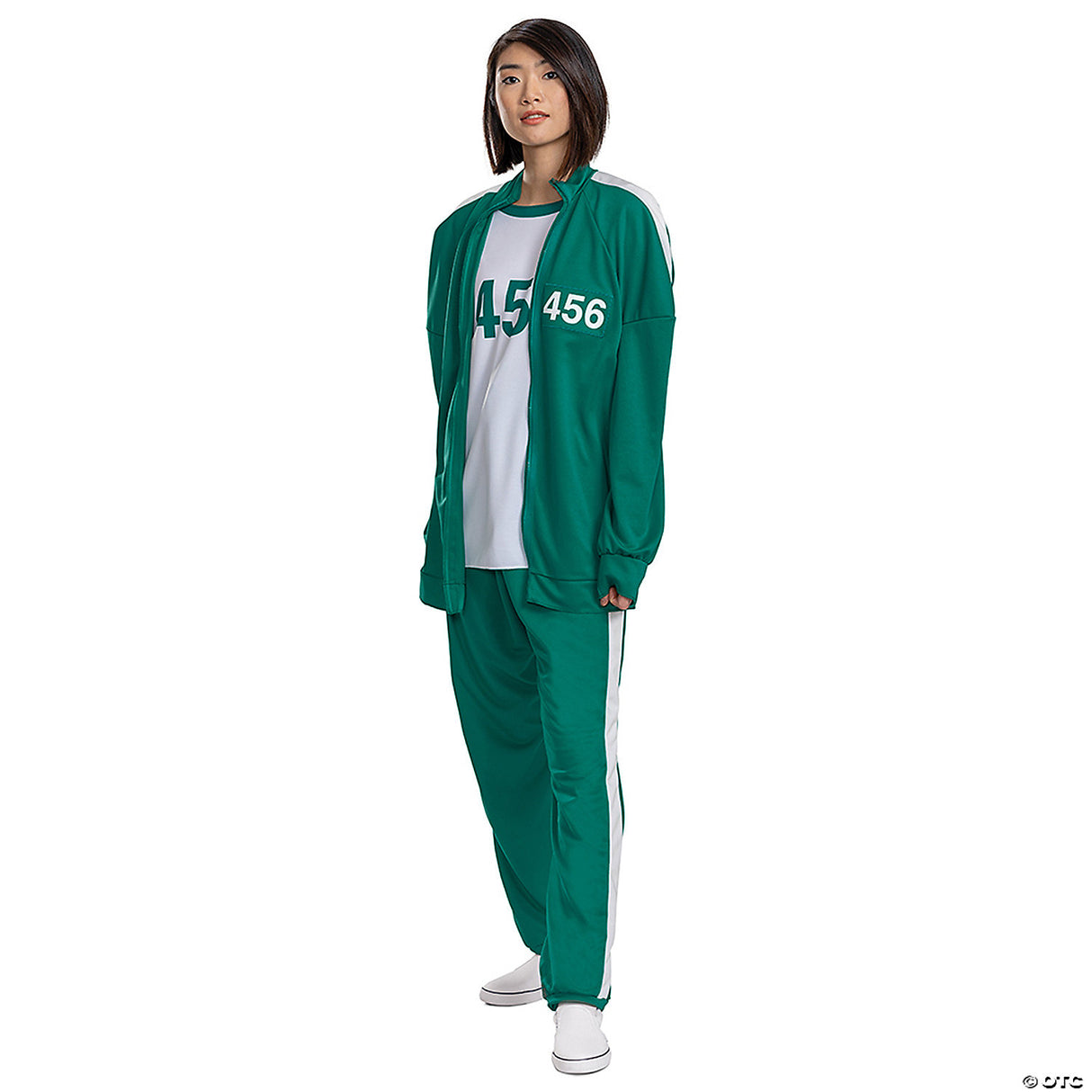 Adults Squid Game™ Player 456 Track Suit Costume - Small/medium 38-40