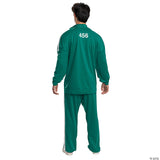 Adults Squid Game™ Player 456 Track Suit Costume - Small/medium 38-40