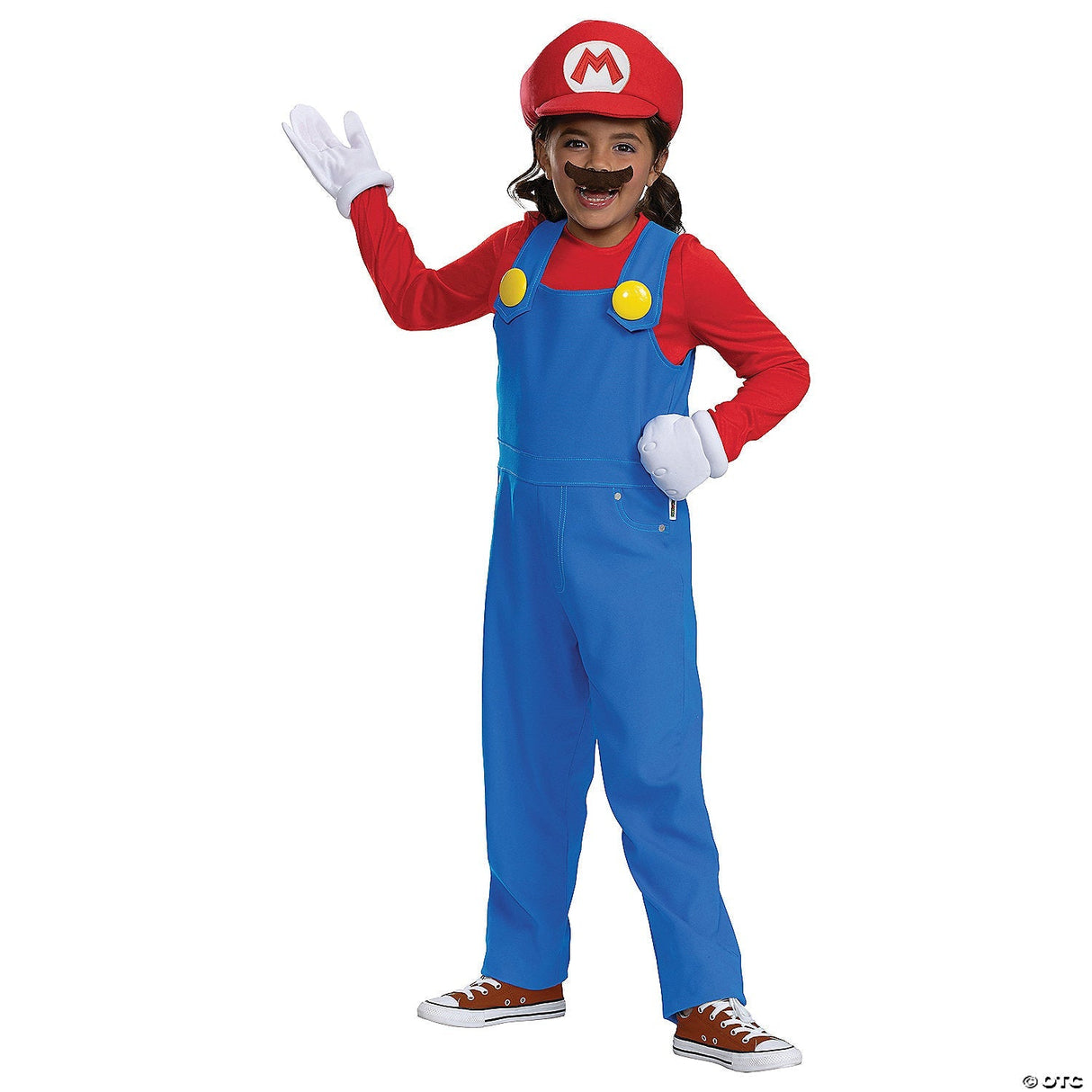MARIO ELEVATED CHILD S 4-6 - Kids Halloween Costume Cosplay & Party Outfit