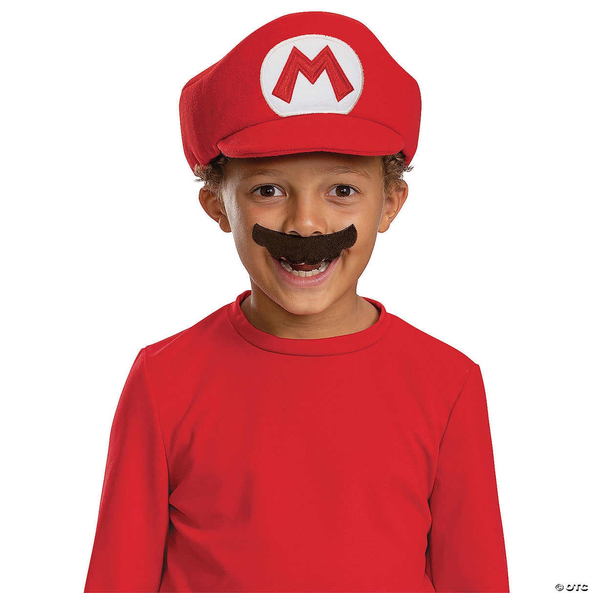 Kids Super Mario Bros.™ Elevated Mario Mustache Costume Accessory