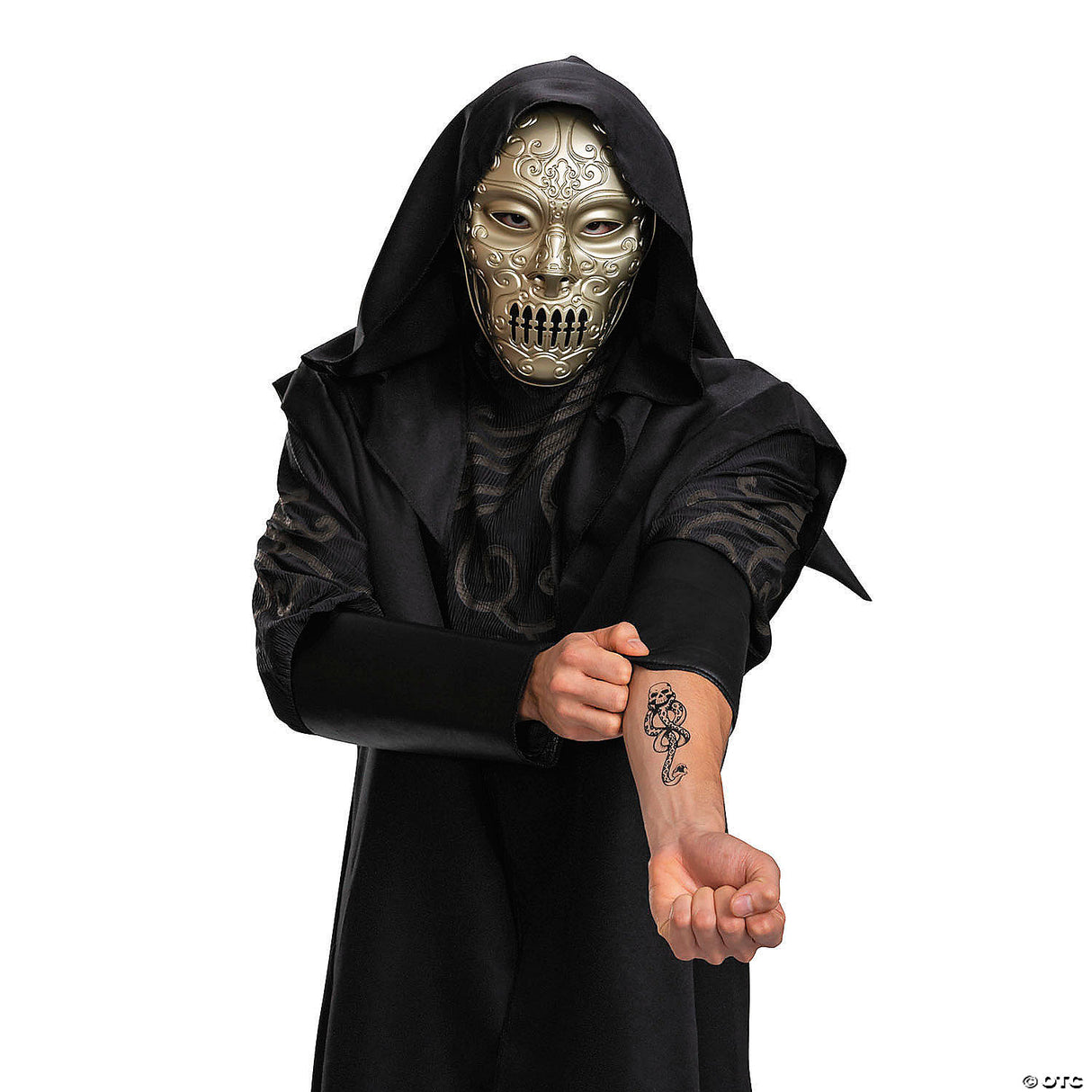 Adults Deluxe Harry Potter™ Death Eater Costume - Xs/small 30-36