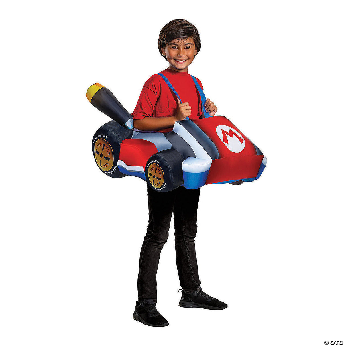 Boy's Inflatable Super Mario Bros.™ Mario Kart Costume