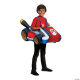 Boy's Inflatable Super Mario Bros.™ Mario Kart Costume - Kids Halloween Costume