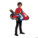 Boy's Inflatable Super Mario Bros.™ Mario Kart Costume - Kids Halloween Costume