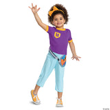 Toddler Classic Blippi™ Meekah Polyester Costume - 4-6x - Toddler Halloween
