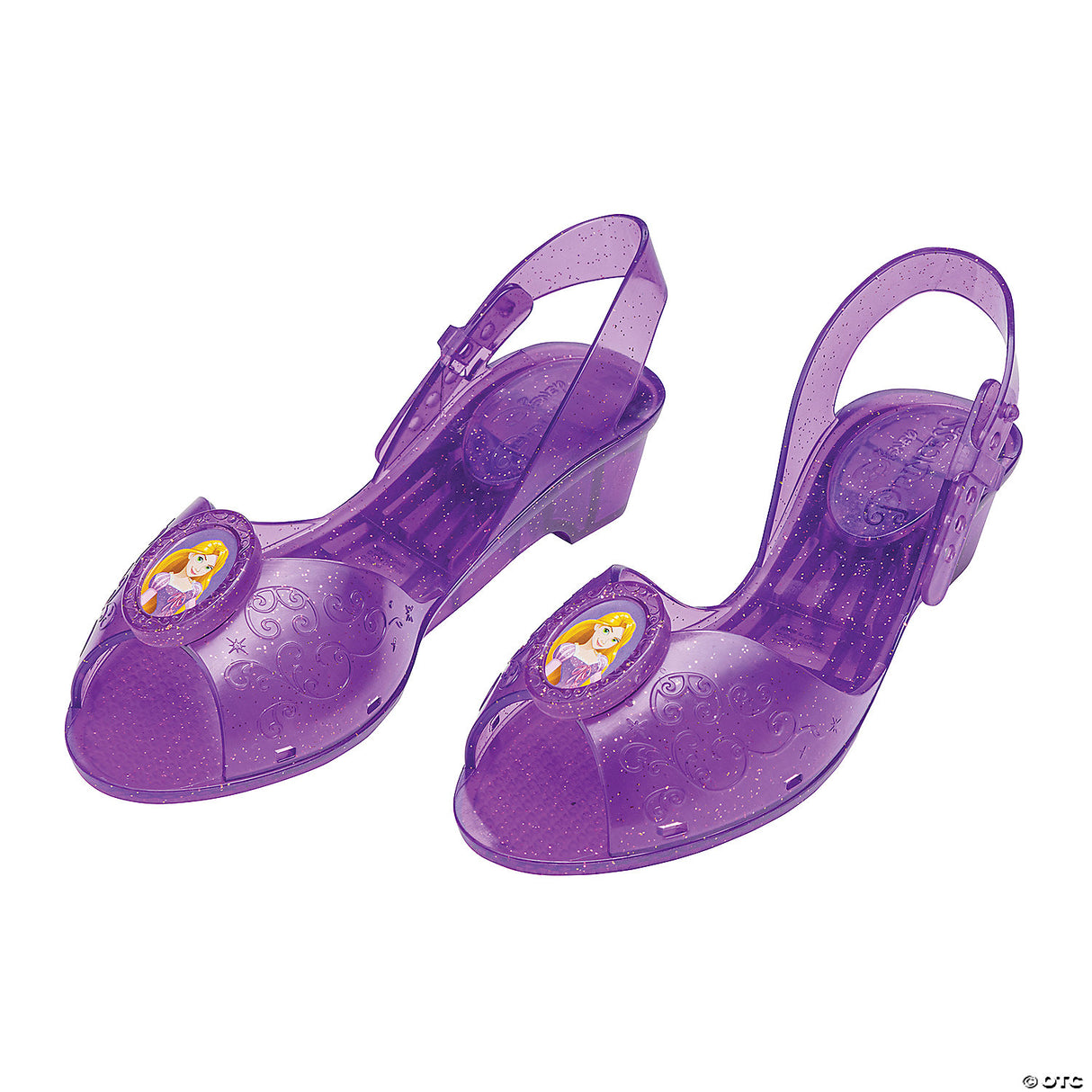 Girl's Disney's Tangled Rapunzel Jelly Shoes - Size 11/12